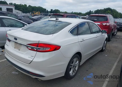 2018 Ford Fusion Se из США, поврежденный, VIN 3FA6P0HDXJR125964